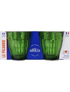 Set di Bicchieri Duralex Verde 250 ml (Ricondizionati A)
