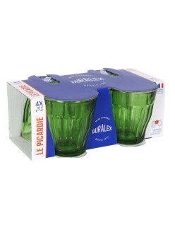 Set di Bicchieri Duralex Verde 250 ml (Ricondizionati A)
