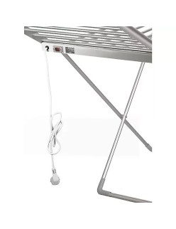 Klappbarer elektrischer Wäscheständer Fulmo 94 x 54 x 70 cm Kunststoff 4 Kg (Restauriert A)