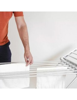 Klappbarer elektrischer Wäscheständer Fulmo 94 x 54 x 70 cm Kunststoff 4 Kg (Restauriert A)
