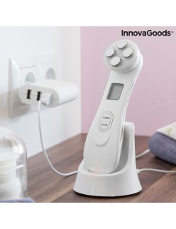 Gesichtsmassagegerät mit Radiofrequenz, Phototherapie und Elektrostimulation Wace InnovaGoods V0103440 (Restauriert A)