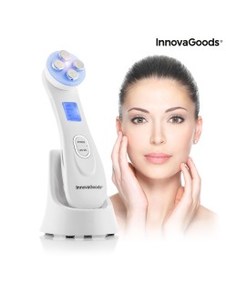 Gesichtsmassagegerät mit Radiofrequenz, Phototherapie und Elektrostimulation Wace InnovaGoods V0103440 (Restauriert A)