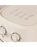 Heißluftfritteuse InnovaGoods Creme 1700 W 6,5 L Edelstahl (Restauriert A)
