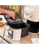 Heißluftfritteuse InnovaGoods Creme 1700 W 6,5 L Edelstahl (Restauriert A)
