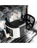 Heißluftfritteuse InnovaGoods Creme 1700 W 6,5 L Edelstahl (Restauriert A)