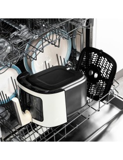 Heißluftfritteuse InnovaGoods Creme 1700 W 6,5 L Edelstahl (Restauriert A)