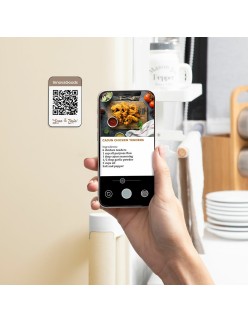 Fritadeira de Ar InnovaGoods Creme 1700 W 6,5 L Aço inoxidável (Recondicionado A)