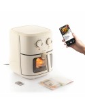 Heißluftfritteuse InnovaGoods Creme 1700 W 6,5 L Edelstahl (Restauriert A)
