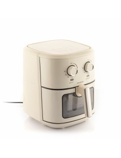 Heißluftfritteuse InnovaGoods Creme 1700 W 6,5 L Edelstahl (Restauriert A)