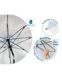 Parasol de plage 200 cm