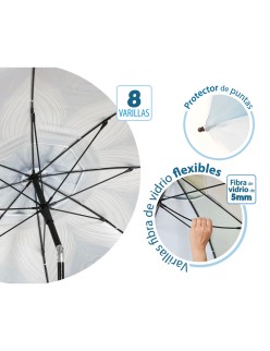 Parasol de plage 200 cm