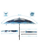 Parasol de plage 200 cm