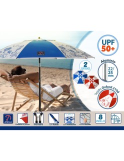 Parasol de plage 200 cm