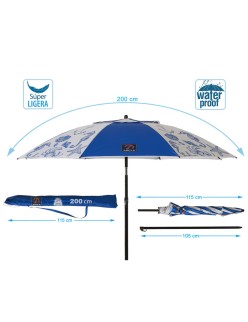 Parasol de plage 200 cm