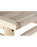 Mesa auxiliar DKD Home Decor Natural Teca 133 x 65 x 105 cm