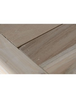 Mesa auxiliar DKD Home Decor Natural Teca 133 x 65 x 105 cm