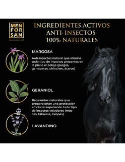 Horse Shampoo Menforsan herbal 1 L Insect repellant