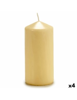 Vela 15,5 cm Creme (4 Unidades)