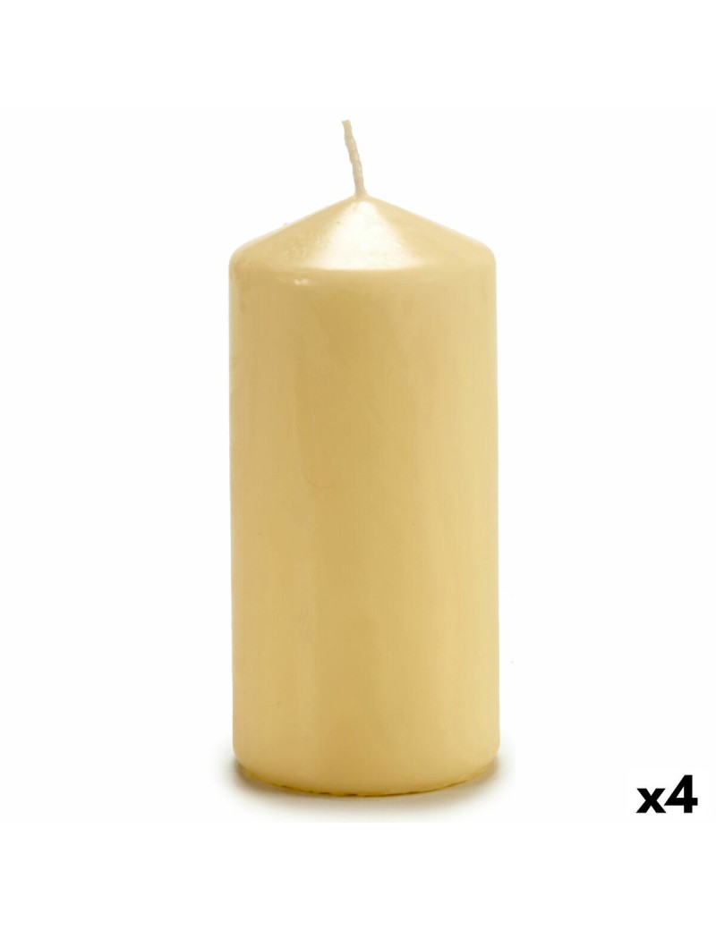 Vela 15,5 cm Creme (4 Unidades)