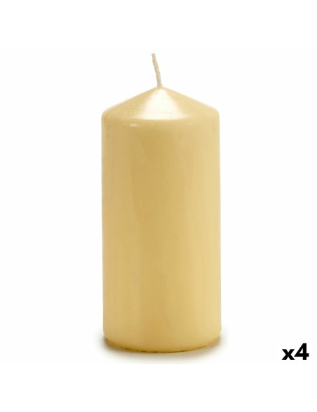Vela 15,5 cm Creme (4 Unidades)