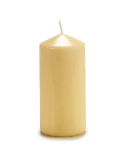 Vela 15,5 cm Creme (4 Unidades)