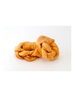 Dog Snack Gloria Snackys Rawhide Honey 12 cm Donut Braiding