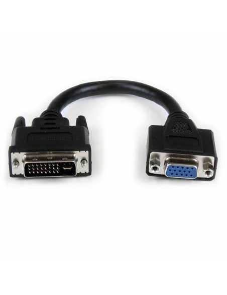 Cabo DVI-I para VGA Startech DVIVGAMF8IN          Preto 0,2 m