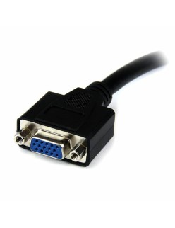 Cabo DVI-I para VGA Startech DVIVGAMF8IN          Preto 0,2 m