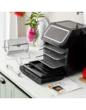 Heißluftfritteuse InnovaGoods Schwarz 1800 W 12 L Edelstahl (Restauriert A)