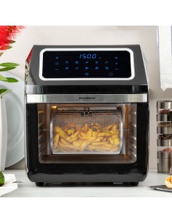 Heißluftfritteuse InnovaGoods Schwarz 1800 W 12 L Edelstahl (Restauriert A)
