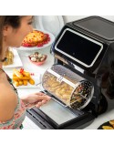 Heißluftfritteuse InnovaGoods Schwarz 1800 W 12 L Edelstahl (Restauriert A)