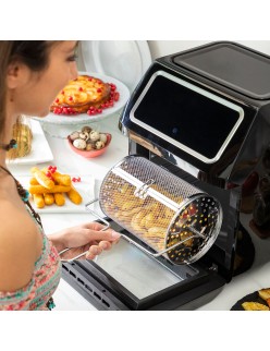 Heißluftfritteuse InnovaGoods Schwarz 1800 W 12 L Edelstahl (Restauriert A)