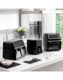 Heißluftfritteuse InnovaGoods Schwarz 1800 W 12 L Edelstahl (Restauriert A)