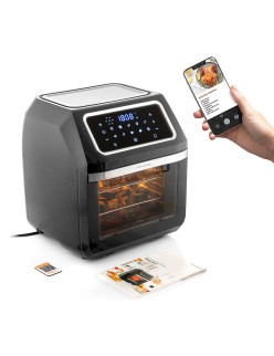 Heißluftfritteuse InnovaGoods Schwarz 1800 W 12 L Edelstahl (Restauriert A)