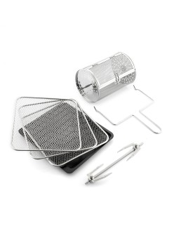 Heißluftfritteuse InnovaGoods Schwarz 1800 W 12 L Edelstahl (Restauriert A)
