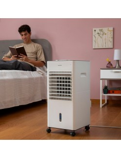 Multifunktionaler tragbarer Verdampfungskühler Airvecove InnovaGoods   65 W Weiß 5 L (Restauriert A)