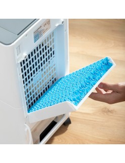 Multifunktionaler tragbarer Verdampfungskühler Airvecove InnovaGoods   65 W Weiß 5 L (Restauriert A)