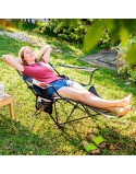Klappbarer Camping-Liegestuhl InnovaGoods (Restauriert A)
