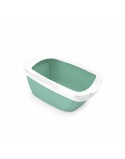 Arenero para Gatos IMAC Azul Blanco 62 x 33 x 49,5 cm