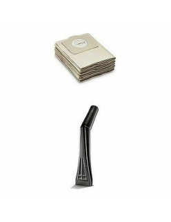 Replacement Bag for Vacuum Cleaner Kärcher 6.959-130 (4 Units)