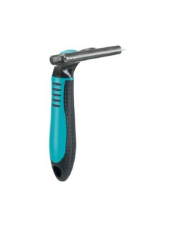 Backcombing brush Trixie Black Turquoise 8 × 14 cm