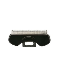 Cepillo para cardar Trixie Negro Turquesa 8 × 14 cm