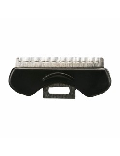 Cepillo para cardar Trixie Negro Turquesa 8 × 14 cm