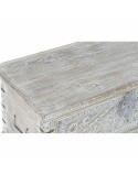 Arcón DKD Home Decor 88 x 40 x 45 cm Blanco Latón Madera de mango