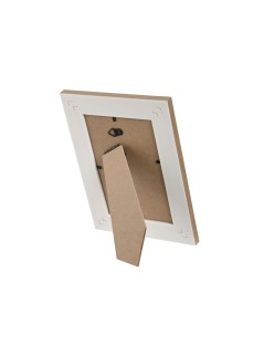 Moldura de Fotos Home ESPRIT Multicolor Cristal Madeira MDF Escandinavo 13 x 2,8 x 18 cm (4 Unidades)