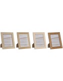 Moldura de Fotos Home ESPRIT Multicolor Cristal poliestireno 21,2 x 1,6 x 26,2 cm (4 Unidades)