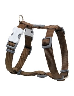 Hundegeschirr Red Dingo weich 37-61 cm Braun