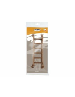 Käfigzubehör IMAC 20,5 X 1 X 6,5 CM Leiter Halsband Braun