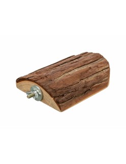 Juguete para Roedores Trixie Corteza de árbol 10 × 15 CM Plataforma Marrón