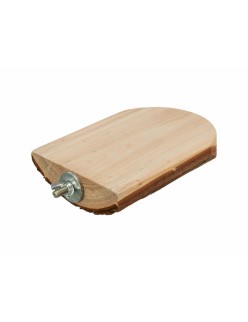 Giocattolo per Roditori Trixie Corteccia di albero 10 × 15 CM Piattaforma Marrone